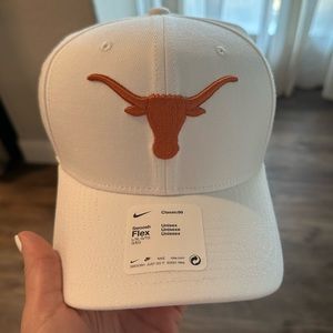 White Nike Texas Longhorn baseball cap